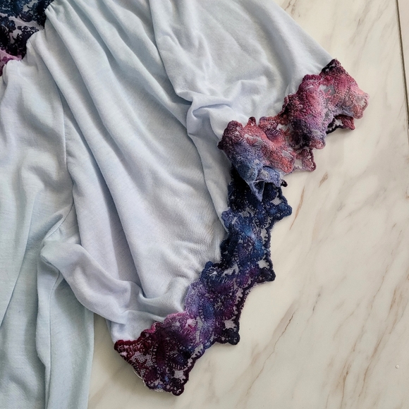 Tie dyed lace blouse - Picture 4 of 5